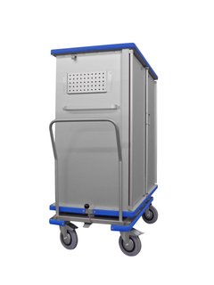 Chariot armoire sur cadre roulant pour la stérilisati-on autoclave