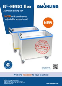 Order picking cart G®-ERGO flex 