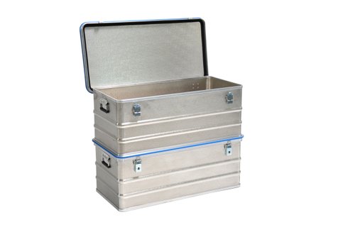 Caja de transporte con parachoque de pvc