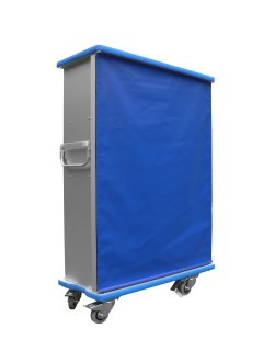 Cupboard trolley with tarpaulin 