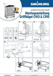   MONTAGEANLEITUNG GRIFFBÜGEL C913 & C915