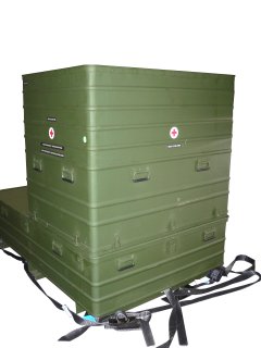 Caja Bundeswehr plegable